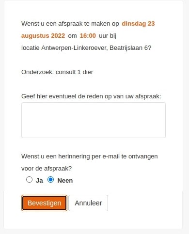 Illustratie bij Hulp bij afspraak maken